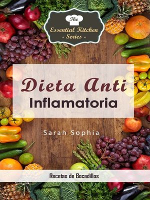 cover image of Dieta Anti Inflamatoria--Recetas de Bocadillos